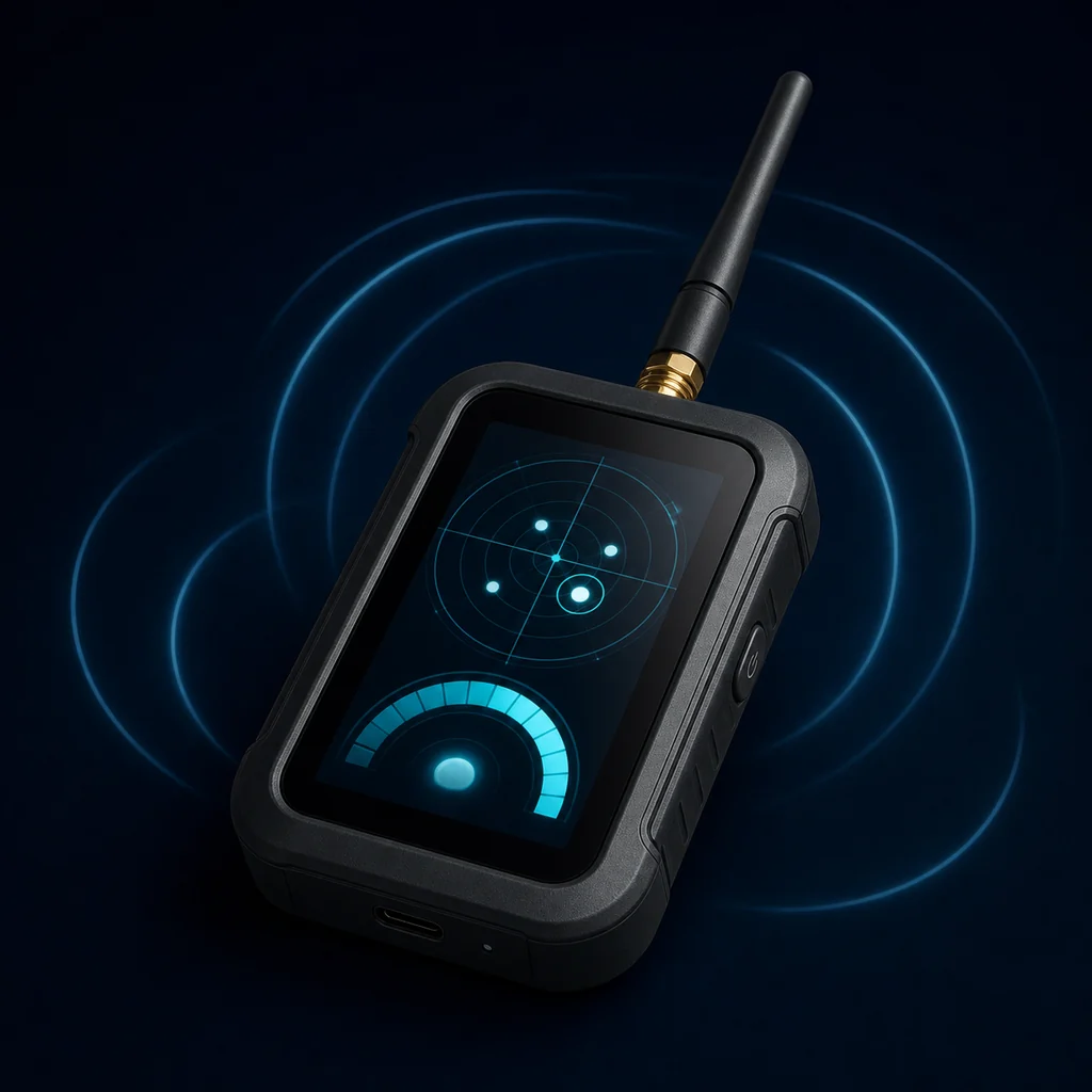 Dokunmatik ekranlı AntiAirtag Touch Bluetooth ve AirTag dedektörü